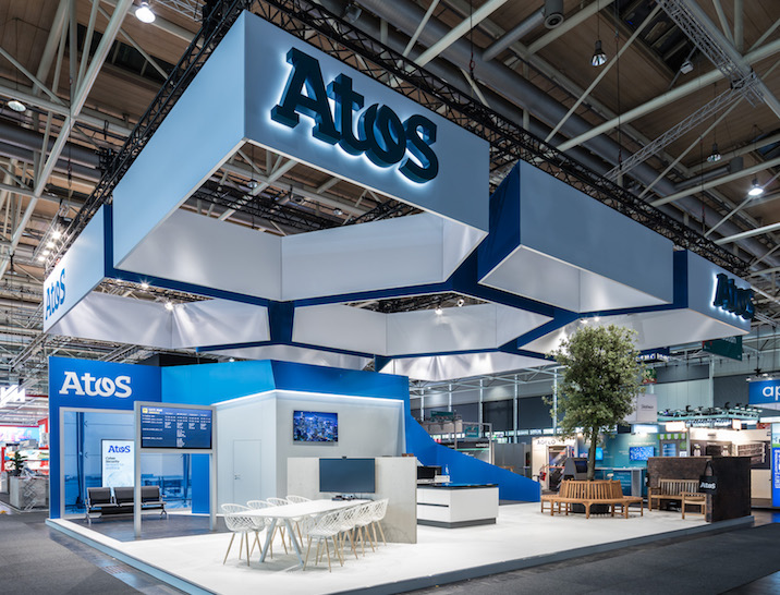 Teaser Konzept und Messebau für Atos